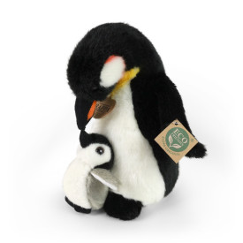 Rappa Plyšový tučňák s mládětem 22 cm ECO-FRIENDLY