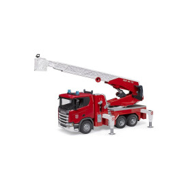 Bruder Hasičské auto Scania s žebříkem - poškozený obal