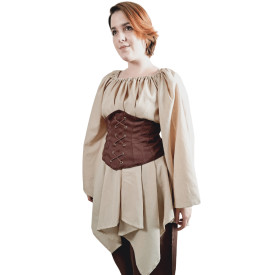 Středověké šaty Merida - béžové