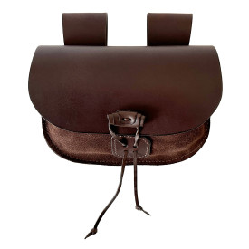 Kožená opasková taštice