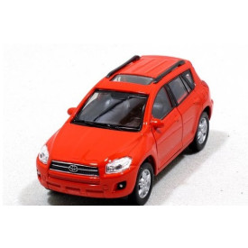 Welly - Toyota RAV 4 model 1:34 červená