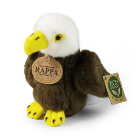 Rappa Plyšový pták orel 13 cm ECO-FRIENDLY