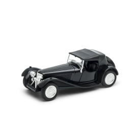 Welly SS Jaguar 100 se střechou model 1:34 černý