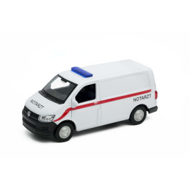 Welly Volkswagen Transporter T6 VAN 1:34 NOTARZT