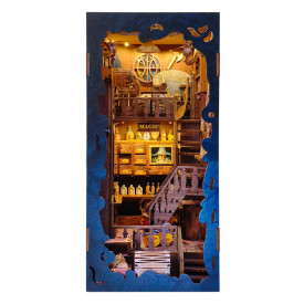 2Kids Toys 3D skládačka Zarážka na knihy Miniatura domečku Magická knihovna