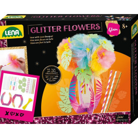 Lena Kreativní sada Třpytivé květiny