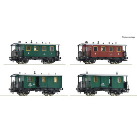 Roco 4dílná sada Osobního vlaku kkStB  - 6200190