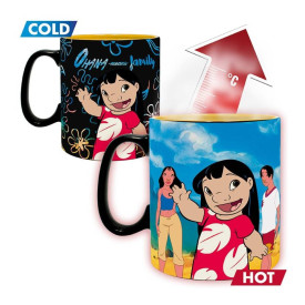 Hrnek Lilo & Stitch, měnící se