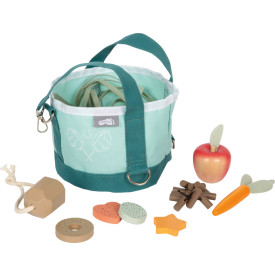 small foot Sada krmení pro koně s taškou