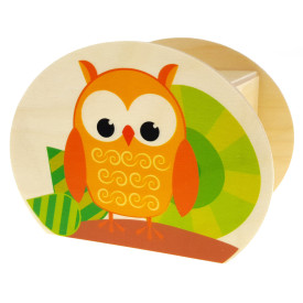 Hess Dřevěná pokladnička sovičky