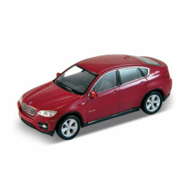 Welly - BMW X6 model 1:34 červené