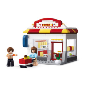 Sluban Town Business street M38-B0571 Obchod