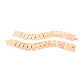 Bigjigs Rail Ohebná kolej 2ks - poškozený obal