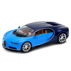 Welly Bugatti Chiron 1:24 modré