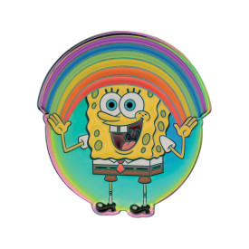 Odznak SpongeBob v kalhotách - Duha