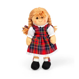 Bigjigs Toys Látková panenka Iona 30 cm