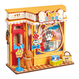 RoboTime 3D dřevěná skládačka Miniatura domečku mini Zverimex