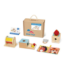 2Kids Toys Montessori set hraček pro nejmenší 5m+ - poškozený obal
