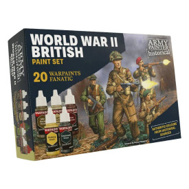 Sada barev Army Painter: Historical - WWII British