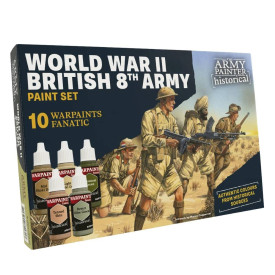 Sada barev Army Painter: Historical - WWII British 8th Army