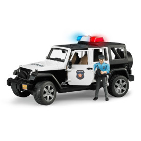 Bruder Jeep Wrangler Rubicon Policie - poškozený obal