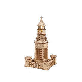 Ugears 3D dřevěné mechanické puzzle Alexandrijský maják