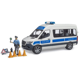 Bruder Sprinter Policejní zásahové auto - poškozený obal