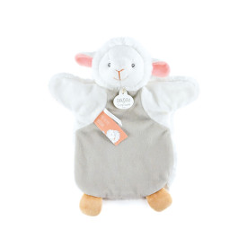 Doudou Plyšový maňásek ovečka 25 cm