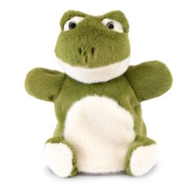 Doudou Histoire d´Ours Plyšový maňásek Žabka zelená 24 cm