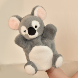 Doudou Histoire d´Ours Plyšový maňásek Koala šedá 24 cm