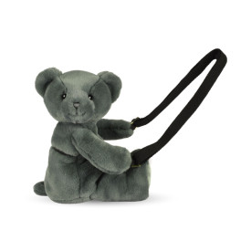 Doudou Plyšová taška přes rameno Medvídek khaki 30 cm