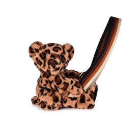 Doudou Plyšová taška přes rameno Leopard 30 cm