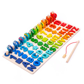 2Kids Toys Multifunkční deska vkládačka 5v1 - poškozený obal