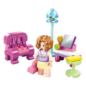 Sluban Girls Dream M38-B0800C Obývák - poškozený obal