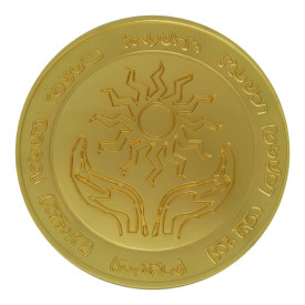 Pozlacený sběratelský medailon Dungeons & Dragons - Amulet of Health