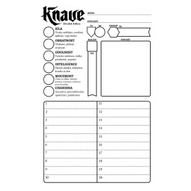 Knave: druhá edice - Deníky postav