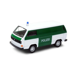 Welly Volkswagen T3 Van model 1:34 POLIZEI