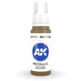 AK Interactive: General Series - Metallic Rusty Gold