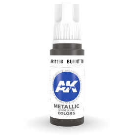 AK Interactive: General Series - Metallic Burnt Tin