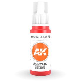 AK Interactive: General Series - Clear Red