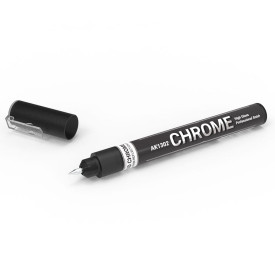 AK Interactive: Metallic Liquid Marker - Chrome