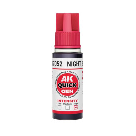 AK Interactive: Quick Gen - Night Black 18 ml