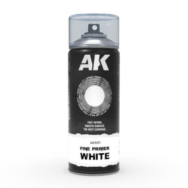 AK Interactive - Fine Primer White Spray