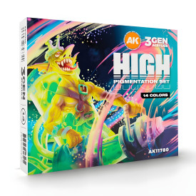 AK Interactive - High Pigmentation Set (14 barev)