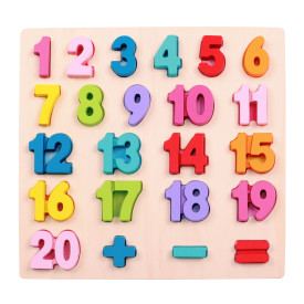 2Kids Toys Vkládací puzzle Matematika Velké počítání