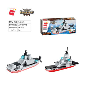 Qman Aircraft Carrier 1406-3 Loď Sea Wolf Class SSN 2v1