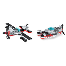 Qman Aircraft Carrier 1406-7 Letadlo A-1 Skyrider 2v1
