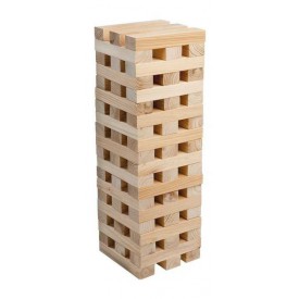 Dřevěné hry - Dřevěná hra velká Jenga natur