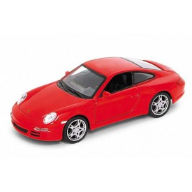 Welly -  Porsche 911 (997) Carrera S 1:34 červené