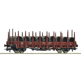 Roco Klanicový vagón Kbms 440 s ocelovými klanicemi DB - 6600268